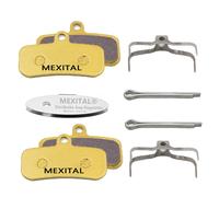 MEXITAL 2 Coppie Pastiglie Freno a Disco Sinterizzato per Shimano Saint BR-M810