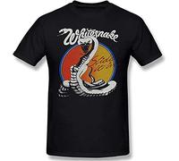 MEXMOB Whitesnake Slide It in Tour Men's T-Shirt Graphic Printed Black Tee 3XL