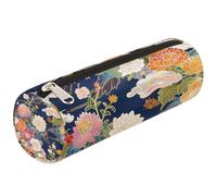 Mexpekil Astuccio classico giapponese con fiori che sbocciano, per la scuola, per ragazze, ragazzi, adolescenti, donne