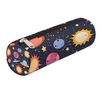 Mexpekil Astuccio con pianeta dell'universo dei cartoni animati, per la scuola, per ragazze, ragazzi, adolescenti, donne