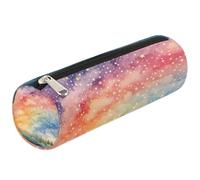 Mexpekil Astuccio per matite con cielo stellato arcobaleno, per la scuola, per ragazze, ragazzi, adolescenti, donne
