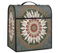 Mexpekil Beautiful Star Mandala Stand Mixer Cover 5-8 Quart Kitchen Appliance Dust Covers con manico superiore e tasche universale accessori decorativi per elettrodomestici da cucina