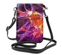 Mexpekil Borsa a tracolla in pelle per le donne a tracolla custodia per telefono impermeabile borsa portafoglio piccole borse da donna, Cellule Magiche, Taglia unica