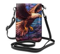Mexpekil Borsa a tracolla in pelle per le donne a tracolla custodia per telefono impermeabile borsa portafoglio piccole borse da donna, Arte dell'Aquila Boem, Taglia unica