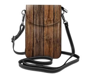 Mexpekil Borsa a tracolla in pelle per le donne a tracolla custodia per telefono impermeabile borsa portafoglio piccole borse da donna, Tavola Vintage, Taglia unica