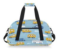 Mexpekil Borsa da palestra da viaggio per ragazze e ragazzi, per auto, camion, autobus, borsa da viaggio per il fine settimana, impermeabile, per sport, danza, scuola, pratica