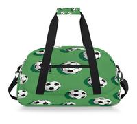 Mexpekil Borsa da palestra da viaggio verde per ragazze e ragazzi da portare avanti durante la notte borse per il fine settimana borsa impermeabile per sport danza scuola pratica