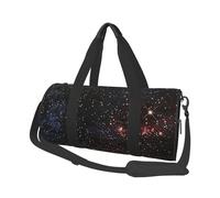 Mexpekil Borsa da palestra pieghevole da viaggio borsa da viaggio bagaglio a mano impermeabile borse da ballo sportive borse da fine settimana borsa da notte, Galaxy Stars Spazio, Taglia unica