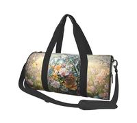 Mexpekil Borsa da palestra pieghevole da viaggio borsa da viaggio bagaglio a mano impermeabile borse da ballo sportive borse da fine settimana borsa da notte, Uovo di Pasqua Diam, Taglia unica