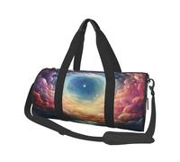 Mexpekil Borsa da palestra pieghevole da viaggio borsa da viaggio bagaglio a mano impermeabile borse da ballo sportive borse da fine settimana borsa da notte, Magia spaziale, Taglia unica