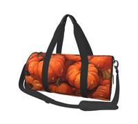 Mexpekil Borsa da palestra pieghevole da viaggio borsa da viaggio bagaglio a mano impermeabile borse da ballo sportive borse da fine settimana borsa da notte, Raccolta della zucca autunnale, Taglia