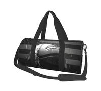 Mexpekil Borsa da palestra pieghevole da viaggio borsa da viaggio bagaglio a mano impermeabile borse da ballo sportive borse da fine settimana borsa da notte, Bandiera USA Basket, Taglia unica