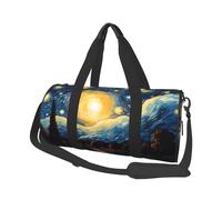 Mexpekil Borsa da palestra pieghevole da viaggio borsa da viaggio bagaglio a mano impermeabile borse da ballo sportive borse da fine settimana borsa da notte, Dipingere Cielo Stellato, Taglia unica