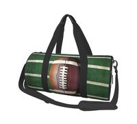 Mexpekil Borsa da palestra pieghevole da viaggio borsa da viaggio bagaglio a mano impermeabile borse da ballo sportive borse da fine settimana borsa da notte, Campo di football americano, Taglia unica