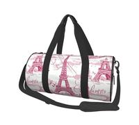 Mexpekil Borsa da palestra pieghevole da viaggio borsa da viaggio bagaglio a mano impermeabile borse da ballo sportive borse da fine settimana borsa da notte, Torre Eiffel di Parigi., Taglia unica