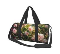 Mexpekil Borsa da palestra pieghevole da viaggio borsa da viaggio bagaglio a mano impermeabile borse da ballo sportive borse da fine settimana borsa da notte, Dipinto ad olio Rose, Taglia unica