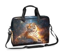 Mexpekil Borsa per computer portatile 15.6 16 Pollice Star River Tiger Custodia per laptop Impermeabile Borsa a tracolla per donne uomini