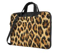 Mexpekil Borsa per computer portatile, impermeabile, borsa a tracolla portatile con tracolla rimovibile, valigetta per donne e uomini, Stampa tigre., 13 Inch