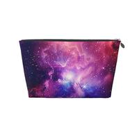 Mexpekil Borsa per il trucco impermeabile per cosmetici, piccola custodia per trucco, accessori da viaggio portatili, regali per donne, uomini e ragazze, Cielo Galaxy Stella, One Size