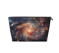 Mexpekil Borsa per il trucco impermeabile per cosmetici, piccola custodia per trucco, accessori da viaggio portatili, regali per donne, uomini e ragazze, Galaxy Space, One Size