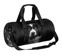 Mexpekil Borsone con scomparto per scarpe, impermeabile, carino e adorabile cane da montagna del Bernese, zaino da viaggio per fitness, palestra, fine settimana, Simpatico e adorabile cane da montagna