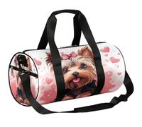 Mexpekil Borsone con scomparto per scarpe, impermeabile, simpatico cane West Highlander con papillon, zaino da viaggio per fitness, palestra, gite nel fine settimana, Simpatico cane West Highlander