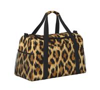 Mexpekil Borsone da viaggio con stampa tigre, borsa a mano impermeabile, per sport, palestra, danza, grande, weekender, per la notte, pieghevole, da viaggio, per donne e uomini, Stampa tigre., Taglia