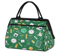 Mexpekil Borsone da viaggio impermeabile borsa da palestra Carry On Weekend Borse per la notte Grande bagaglio a mano borse per donne uomini bambini, Strumento Orologio Matita