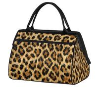 Mexpekil Borsone da viaggio impermeabile borsa da palestra Carry On Weekend Borse per la notte Grande bagaglio a mano borse per donne uomini bambini, Stampa tigre.