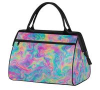 Mexpekil Borsone da viaggio impermeabile borsa da palestra Carry On Weekend Borse per la notte Grande bagaglio a mano borse per donne uomini bambini, Tie-dye con vortice