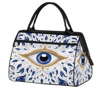 Mexpekil Borsone da viaggio impermeabile borsa da palestra Carry On Weekend Borse per la notte Grande bagaglio a mano borse per donne uomini bambini, Occhio Boho