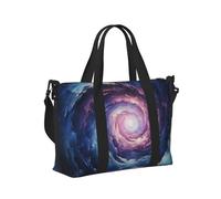 Mexpekil Borsone da viaggio, impermeabile, per sport, palestra, grande, per il fine settimana, per donne, uomini, bagaglio a mano, Galassia dello spazio, Taglia unica