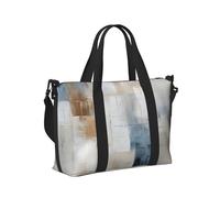 Mexpekil Borsone da viaggio, impermeabile, per sport, palestra, grande, per il fine settimana, per donne, uomini, bagaglio a mano, Arte astratta., Taglia unica