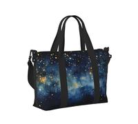 Mexpekil Borsone da viaggio, impermeabile, per sport, palestra, grande, per il fine settimana, per la notte, bagaglio a mano, borse per il volo, Universo Cielo Stellato, Taglia unica