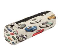 Mexpekil Cool Race Cars Astuccio per ragazze e ragazzi astuccio per cancelleria organizer piccolo borsa per forniture scolastiche per studenti ufficio