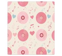 Mexpekil Copertura magnetica decorativa per lavastoviglie, motivo: cuore rosa, impermeabile, per frigorifero, decorazione per la casa, 53,3 x 66 cm