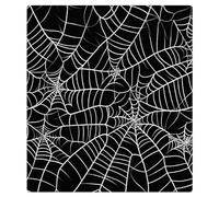 Mexpekil Copertura magnetica decorativa per lavastoviglie, motivo ragnatela nera, impermeabile, per pannello della lavastoviglie, magneti per frigorifero, decorazione per la casa, la cucina, 53,3 x 66