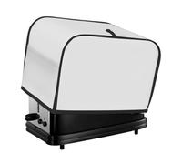 Mexpekil Copertura per tostapane, protezione elegante per il tuo tostapane a 2 fette, facile da pulire, impermeabile, resistente al calore, durevole, essenziale per la cucina