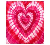 Mexpekil Copri calamita per lavastoviglie Tie Dye Cuore Rosa | Copertura magnetica riutilizzabile per lavastoviglie, pannello frontale decorativo per lavastoviglie