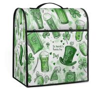 Mexpekil Green Hat Clovers Beer Stand Mixer Cover 5-8 Quart Kitchen Appliance Dust Covers con manico superiore e tasche universale accessori decorativi per elettrodomestici da cucina