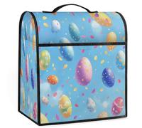 Mexpekil Magic Easter Eggs Stand Mixer Cover 5-8 Quart Kitchen Appliance Dust Covers con manico superiore e tasche universale accessori decorativi per elettrodomestici da cucina