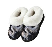 Mexpekil Pantofole a stivaletto con drago galassia, per interni ed esterni, Multi, 41/42 EU