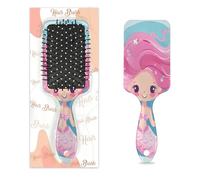 Mexpekil Pink Ocean - Spazzola districante per capelli a forma di sirena, spazzola per capelli bagnati e asciutti, massaggiante, pettine per capelli per donne e uomini