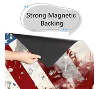 Mexpekil Retro 4th Of July Bandiera Americana Lavastoviglie Magnete Cover 53,3 x 66 cm, Decorativo Impermeabile Lavastoviglie Magnetico Adesivo per Elettrodomestici da Cucina