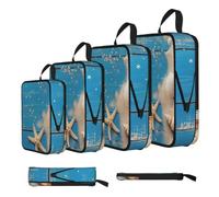 Mexpekil Set di 4 cubi di compressione per valigie