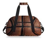 Mexpekil Surface Of Basketball Borsa da viaggio da palestra per ragazze ragazzi Carry On Pernottamento Weekend Borse Impermeabile Bagaglio a Mano Borsa per Sport Danza Scuola Pratica