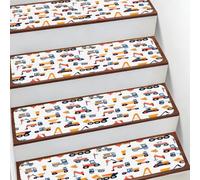 Mexpekil Tappetino antiscivolo per scale, 1 pezzo, motivo auto