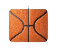 Mexpekil Tappetino scolapiatti con texture a pallacanestro, 40,6 x 45,7 cm, assorbente da cucina, tappetino scolapiatti, tappetino da bar ad asciugatura rapida