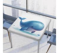 Mexpekil Tovaglia quadrata con balena, 86 x 86 cm, elastica, impermeabile, per interni ed esterni