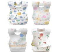 MEXRUMI Set di 20 Bavaglini Usa e Getta da Viaggio per Bambini da 0 a 36 Mesi